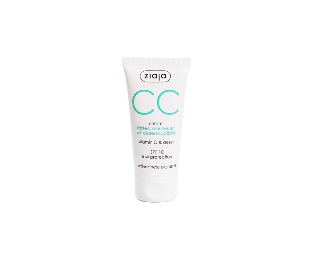 ZIAJA CC CREAM CORRECTORA PARA PIEL IRRITADA Y SENSIBLE