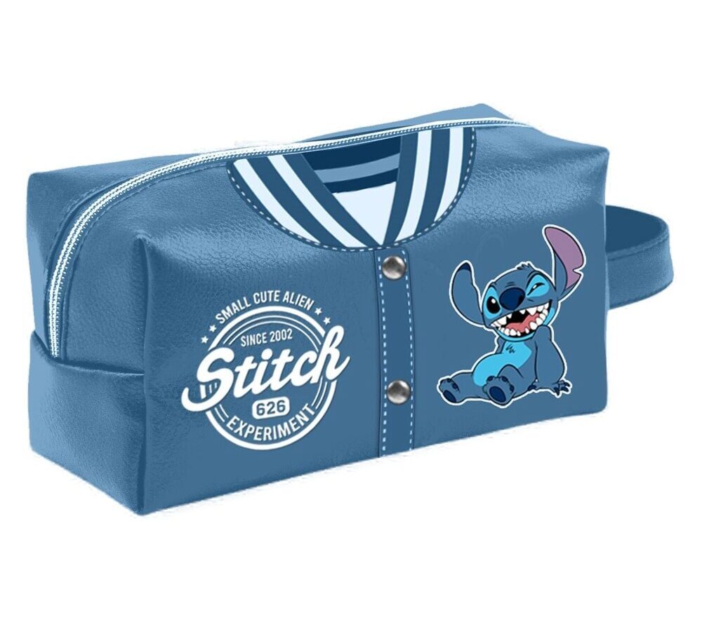 DISNET CLASICOS NECESER VARSITY DE POLIPIEL STITCH