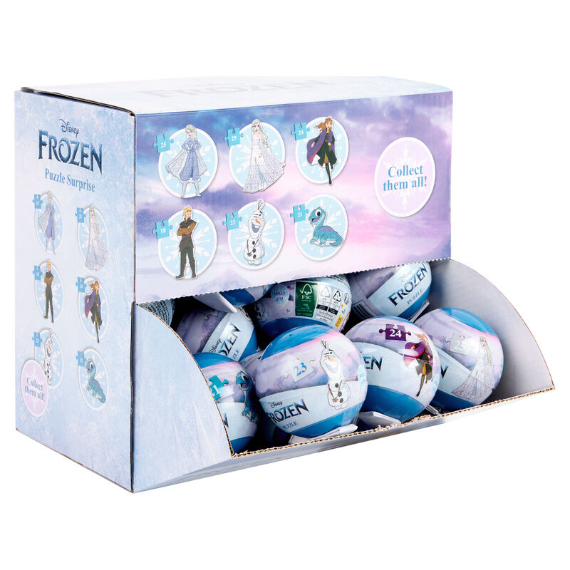 BOLA SORPRESA PUZZLES DISNEY FROZEN