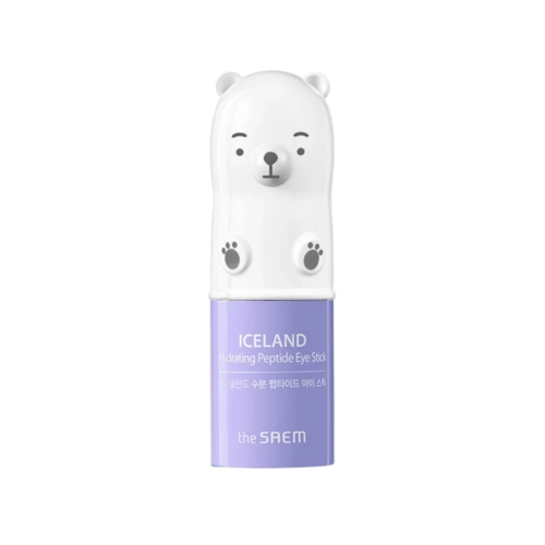 THE SAEM *ICELAND* CONTORNO DE OJOS HIDRATANTE CON PÉPTIDOS