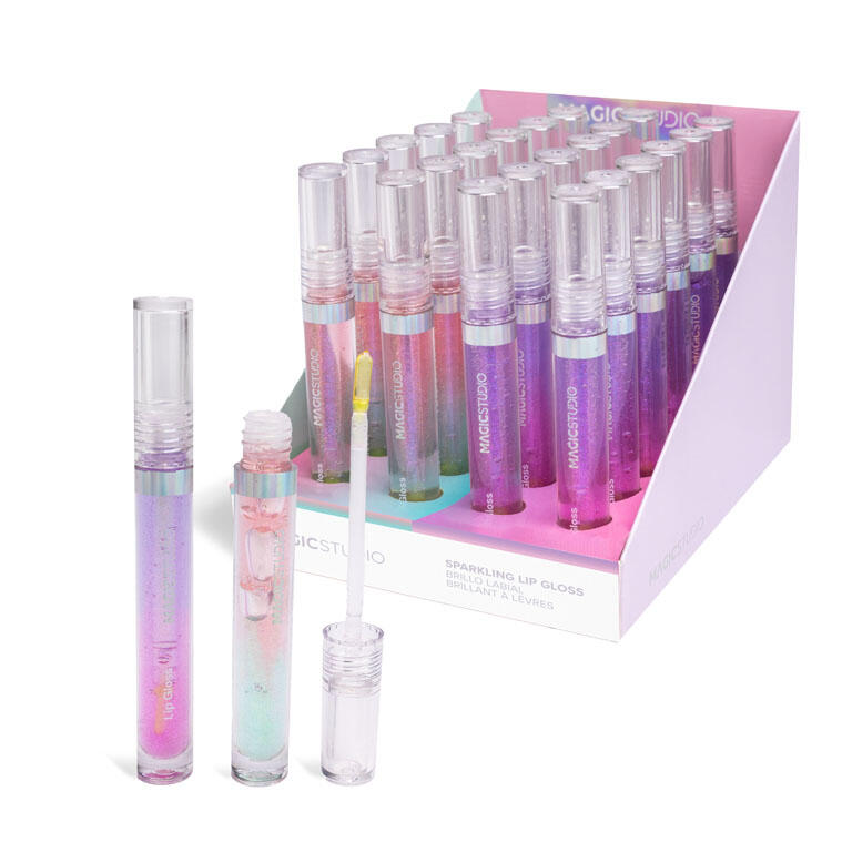MAGIC STUDIO POLVOS GLITTER LIPS GLOSS
