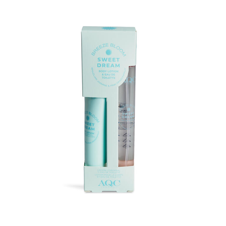 AQC DÚO PERUME Y LOCIÓN CORPORAL FLOR DE JAZMÍN Y FRUTA DE DRAGÓN