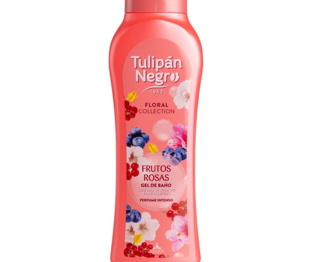 TULIPÁN NEGRO GEL DE BAÑO FRUTOS ROSAS