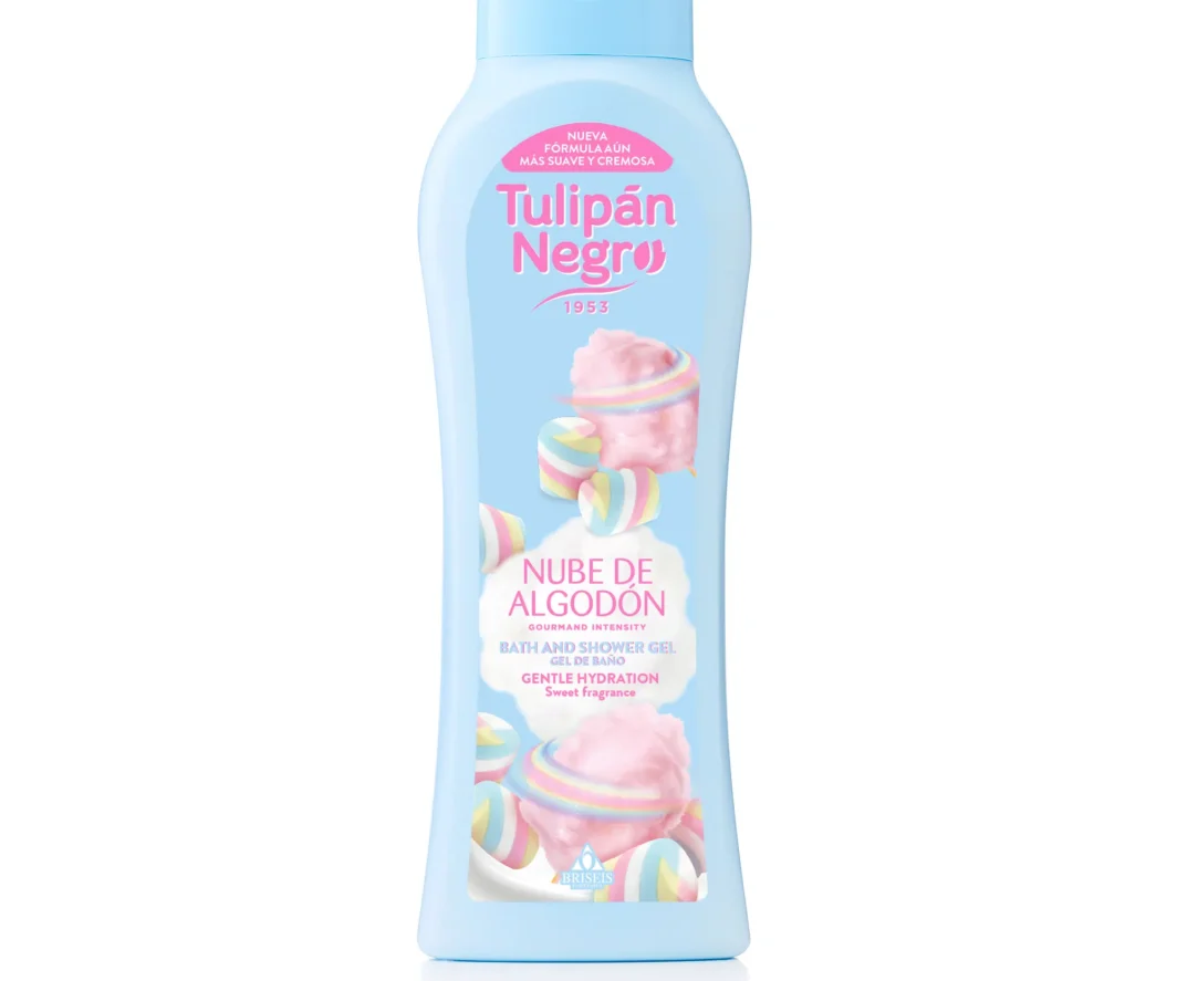 TULIPÁN NEGRO GEL DE BAÑO CREMOSO NUBES DE COLORES
