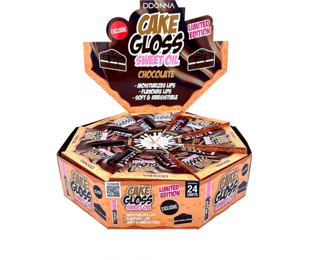 DONNA COSMETICS CAKE GLOSS DE CHOCOLATE