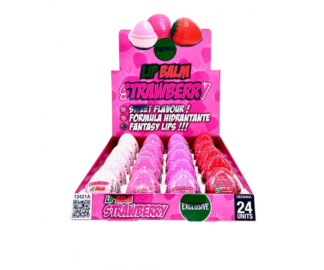 DONNA COSMETICS BALSAMO REPARADOR LABIAL DE FRESA