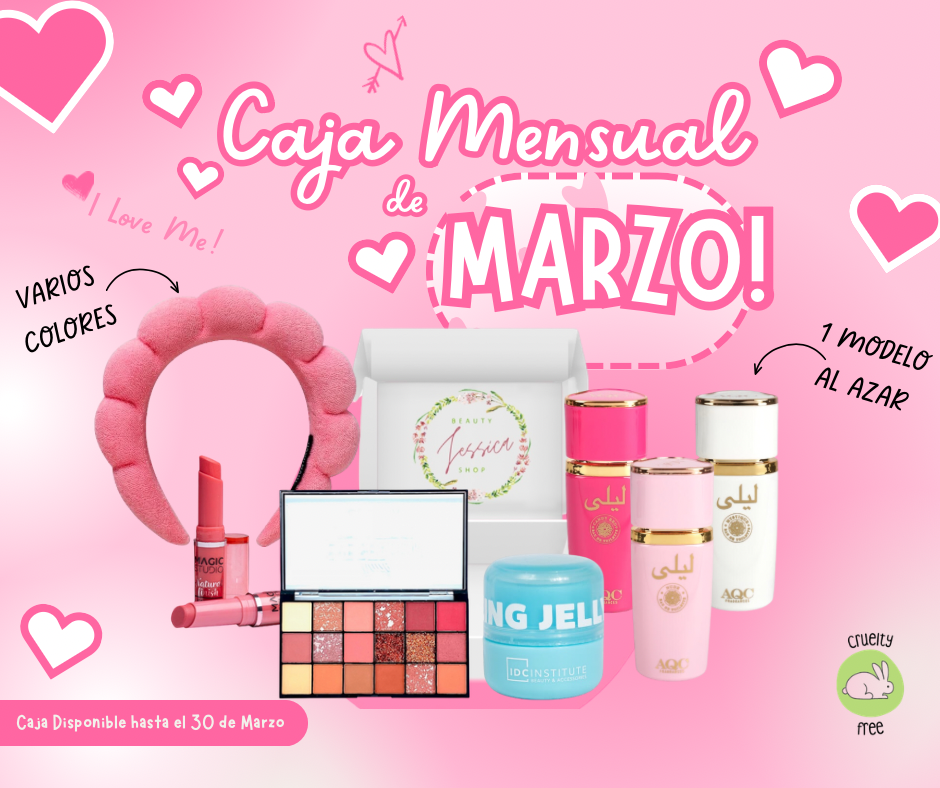 JESSICA BOX CAJA SUBSCRIPCIÓN MENSUAL MARZO