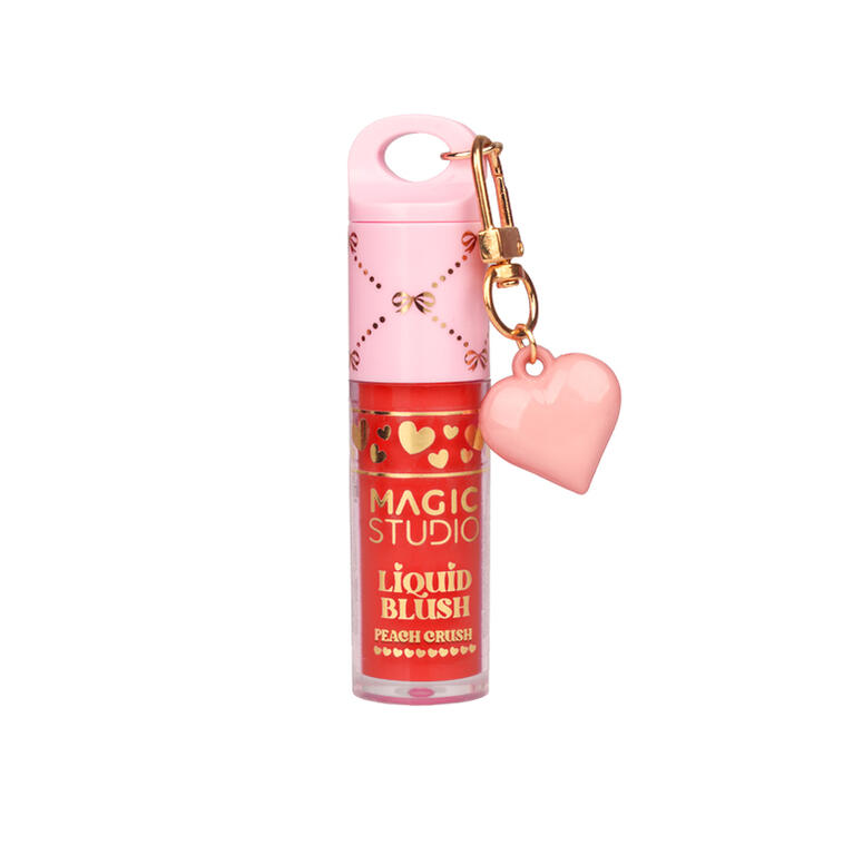 MAGIC STUDIO BLUSH LÍQUIDO CON CHARM COLECCIÓN COQUETE PEACH CRUSH