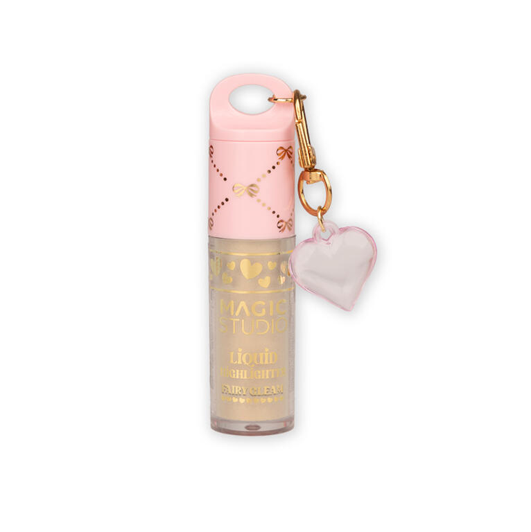 MAGIC STUDIO HIGHLIGHTER LÍQUIDO CON CHARM COLECCIÓN COQUETE FAIRY GLEAM
