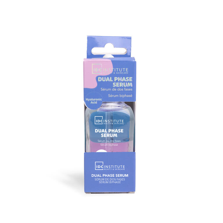 IDC INSTITUTE SERUM FACIAL BIFÁSICO DOBLE FUNCIÓN ÁCIDO HIALURÓNICO