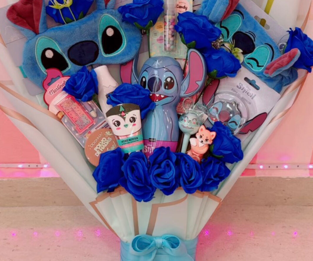 RAMO DE MAQUILLAJE DE STITCH DISNEY