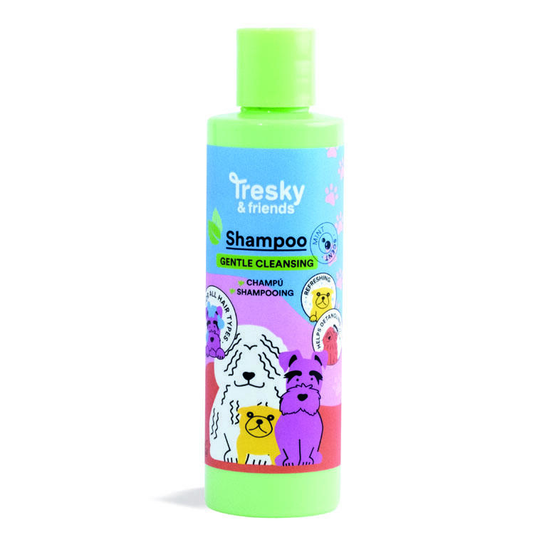 TRESKY & FRIENDS CHAMPÚ REFRESCANTE Y DESINFECTANTE PARA MASCOTAS 200ML