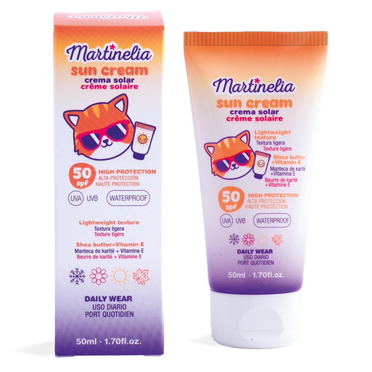 MARTINELIA CREMA SOLAR INFANTIL SPF 50 UVA UVB WATERPROOF 50ML