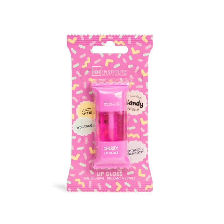IDC INSTITUTE LIP GLOSS CON FORMA DE CARAMELO DE CEREZA