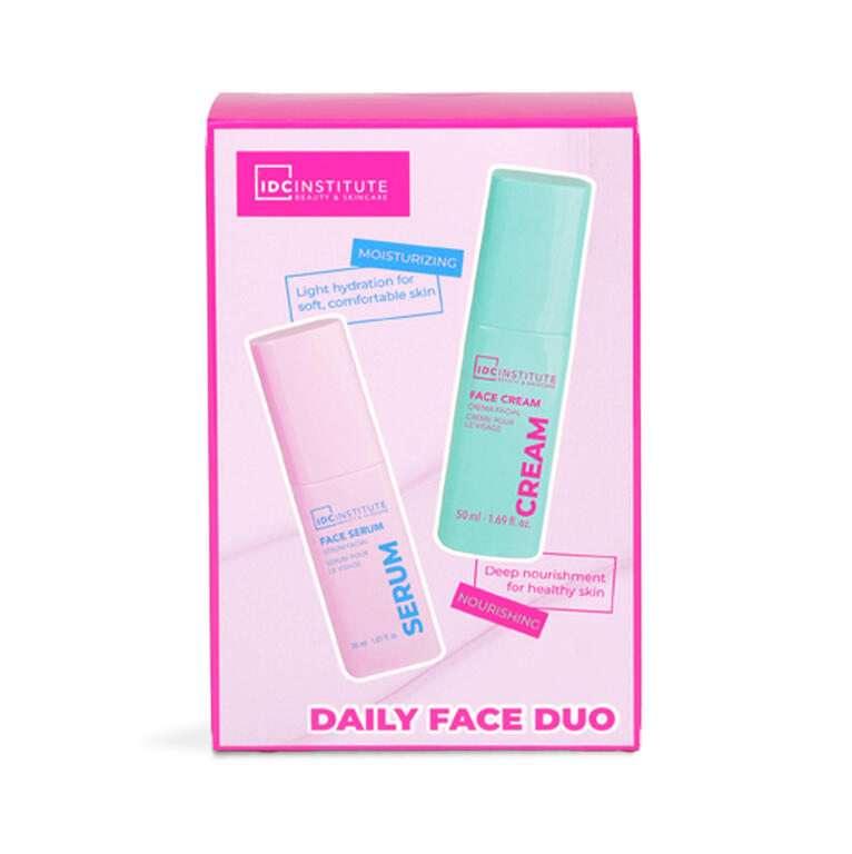 IDC INSTITUTE DAILY GLOW SET FACIAL SKINCARE DÚO