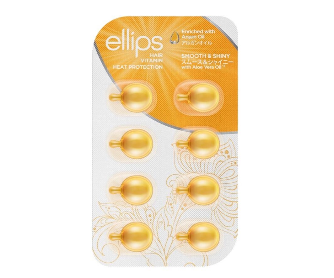 ELLIPS AMPOLLAS DE VITAMINAS PARA EL CABELLO BRILLO Y SUAVIDAD CON 7 ACEITES