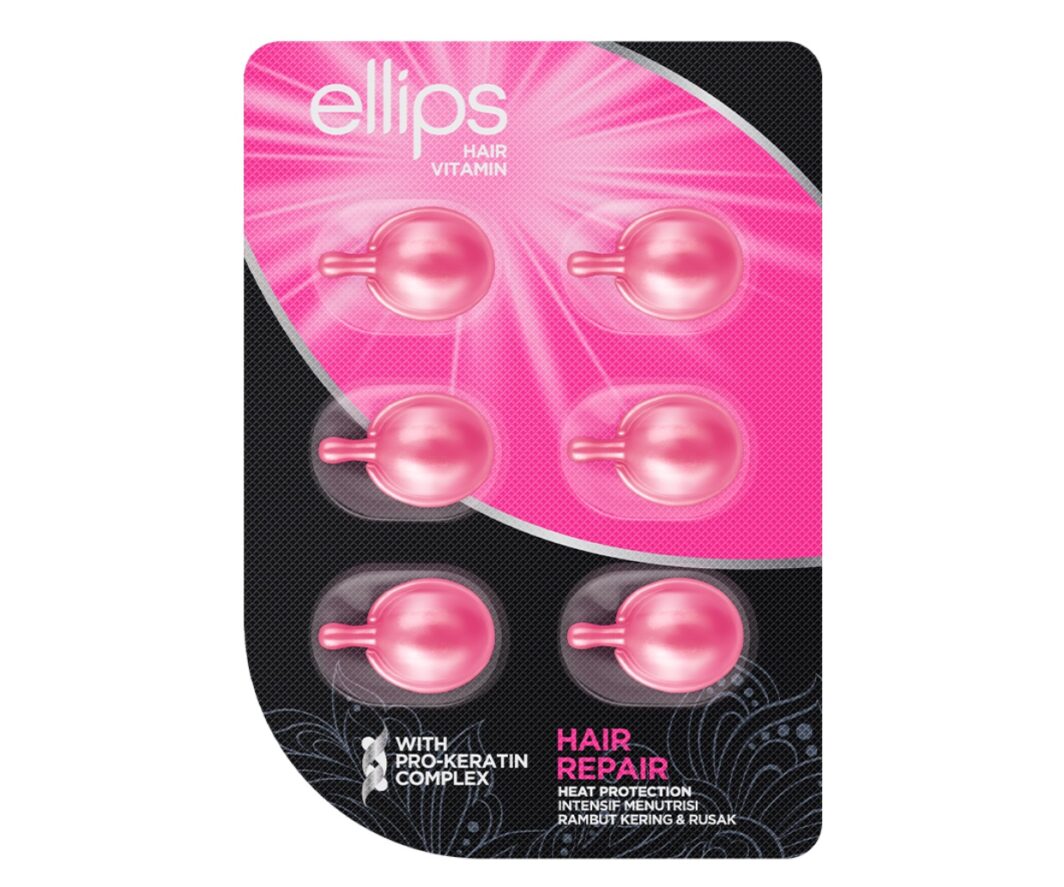 ELLIPS AMPOLLAS DE VITAMINAS PARA EL CABELLO CON PRO - KERATINA Y PROTECCIÓN CALOR