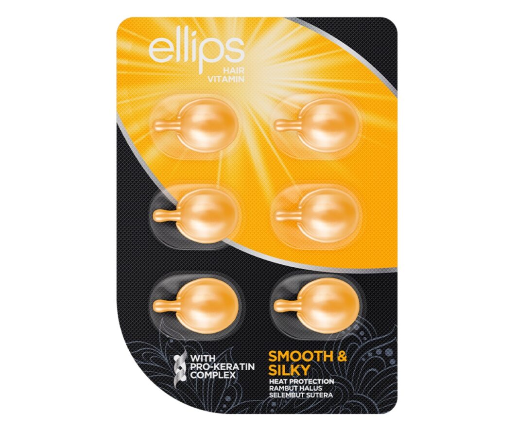 ELLIPS AMPOLLAS DE VITAMINAS PARA EL CABELLO CON PRO - KERATINA Y PROTECCIÓN CALOR