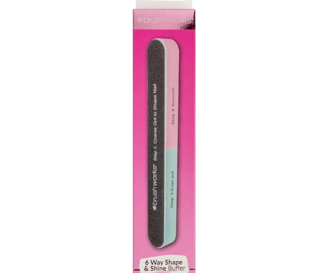 BRUSHWORKS LIMA DE UÑAS 6 WAY SHAOE & SHINE BUFFER