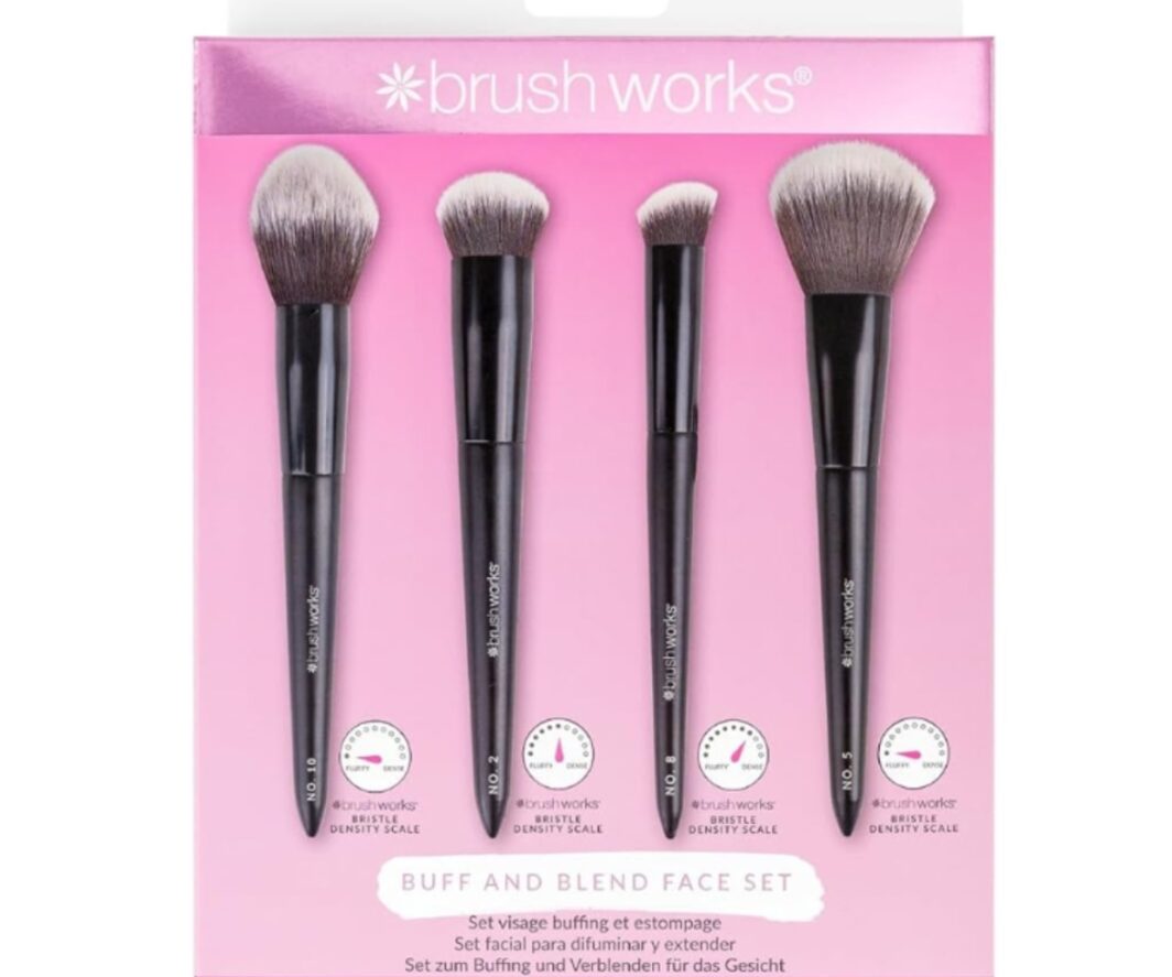BRUSHWORKS SET DE BROCHAS BUFF AND BLEND SET FACIAL