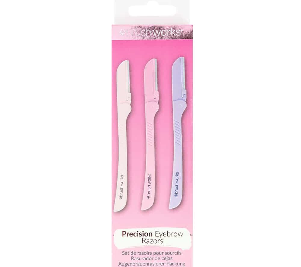BRUSHWORKS MAQUINILLAS DE PRECISIÓN PARA ROSTRO Y CEJAS